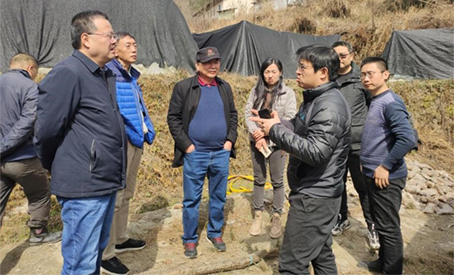 分省院对“陕南贫困山区立体生态种养殖技术示范”进行现场检查验收